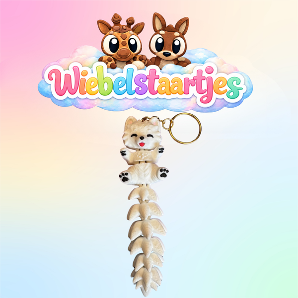 Witte Poolhond Wiebelstaartje