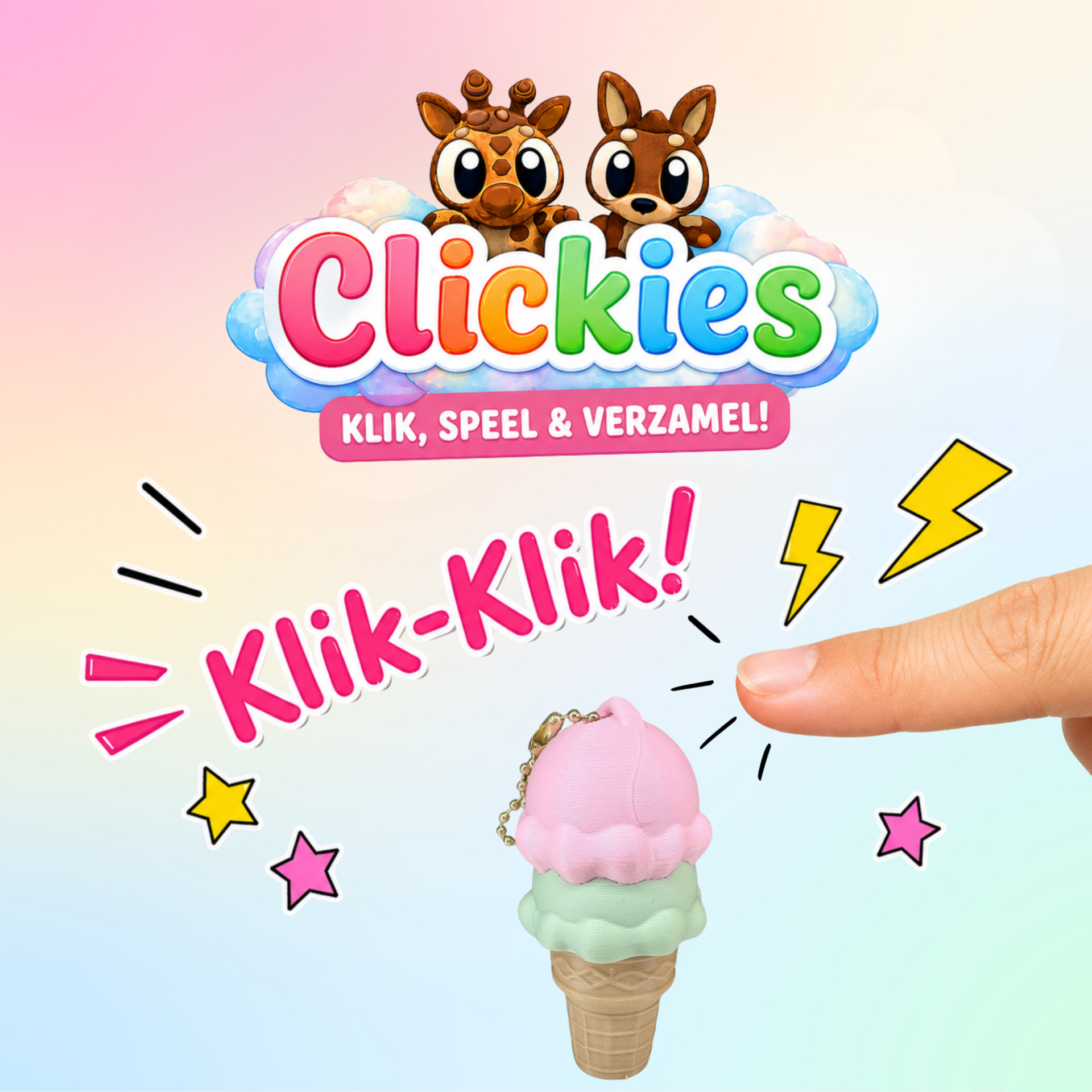 Double Scoop Ice-cream Clickie