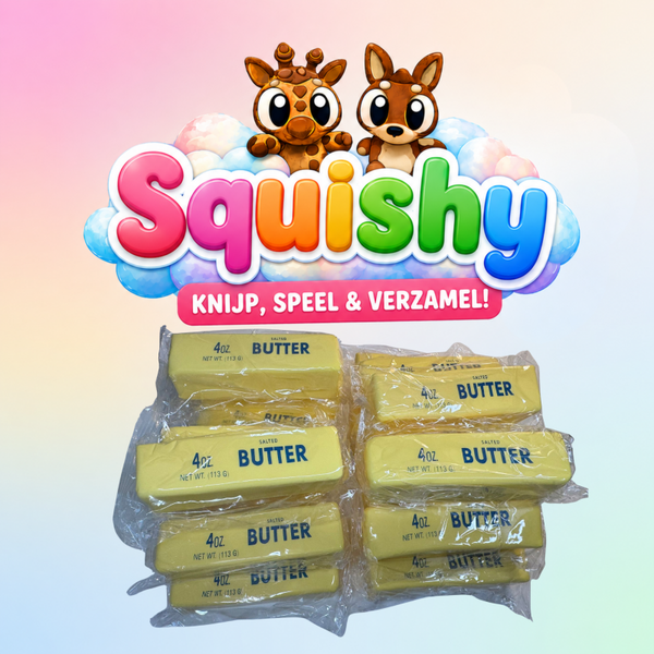 Butter 4oz Squishy Salted Butter Geur