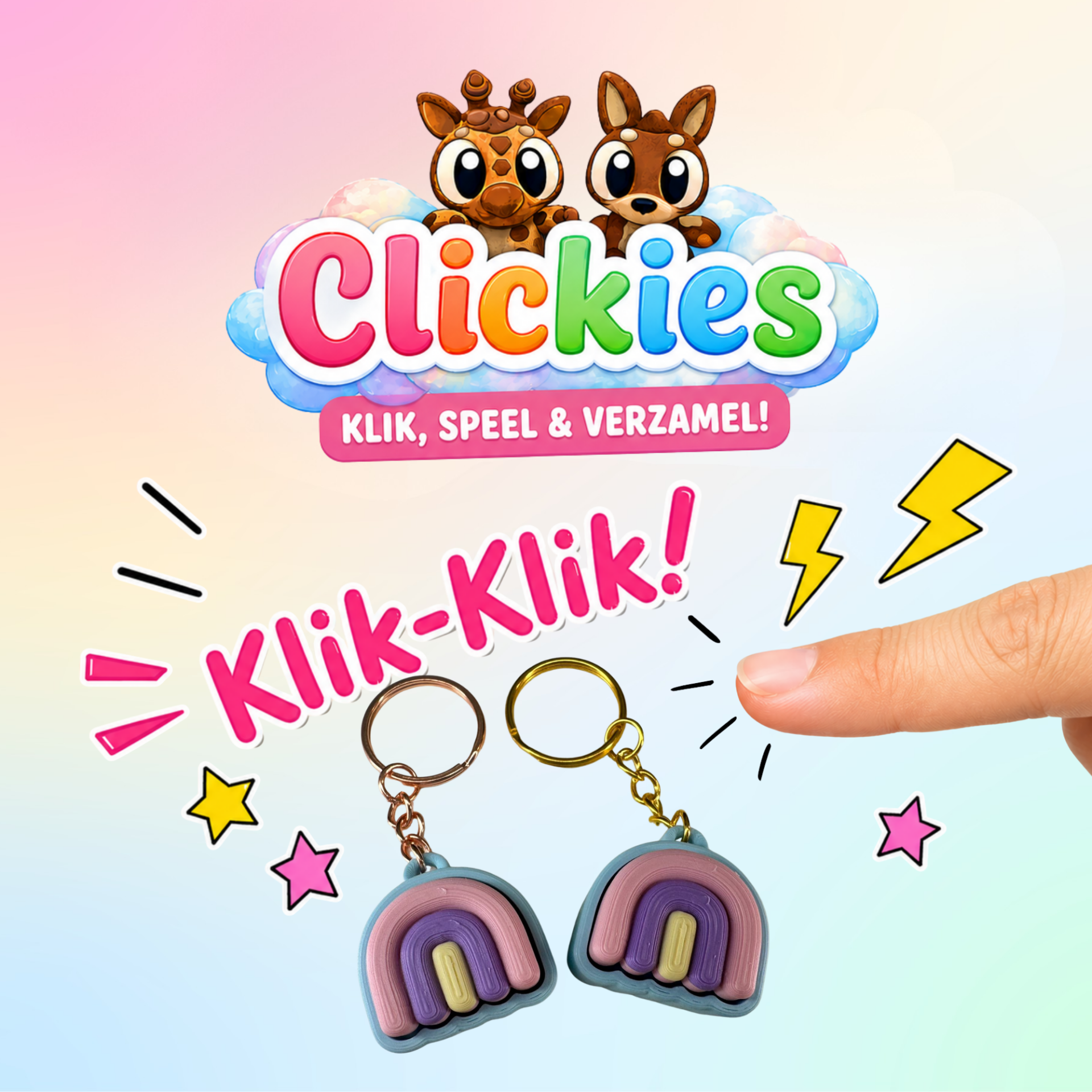 Regenboog Clickie