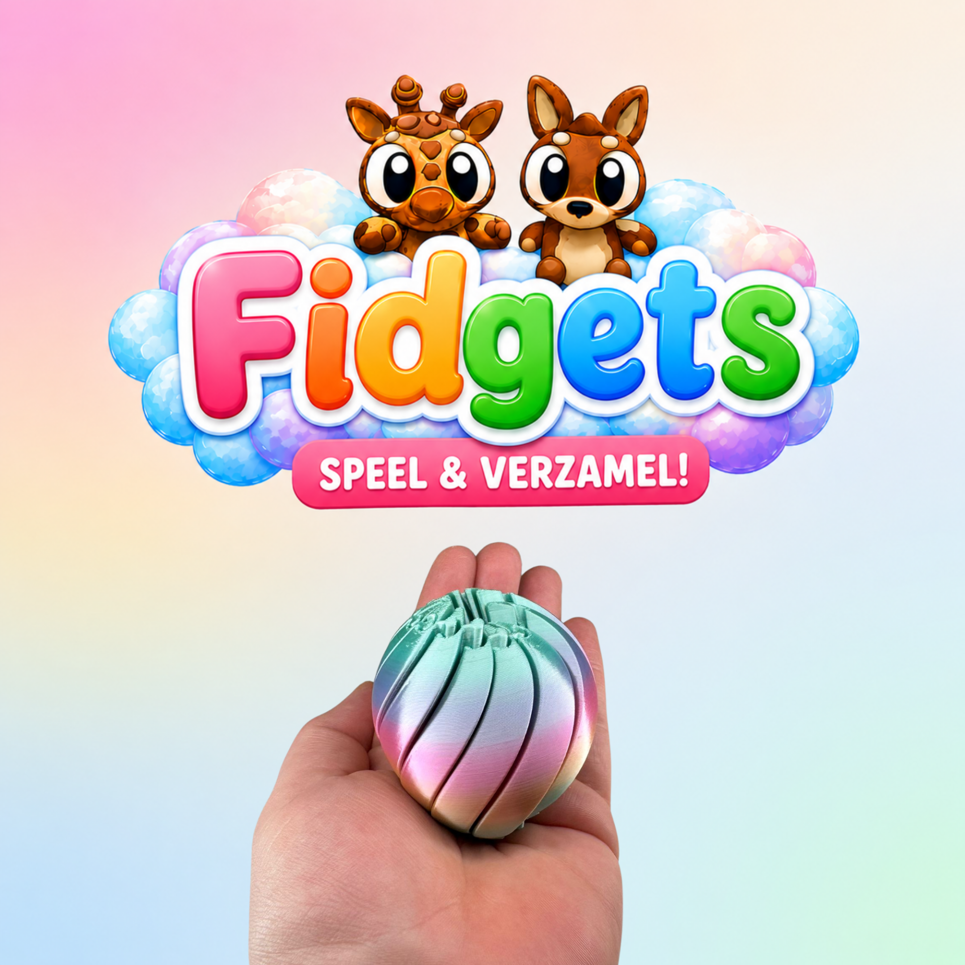 Fidget Spiraal Bal