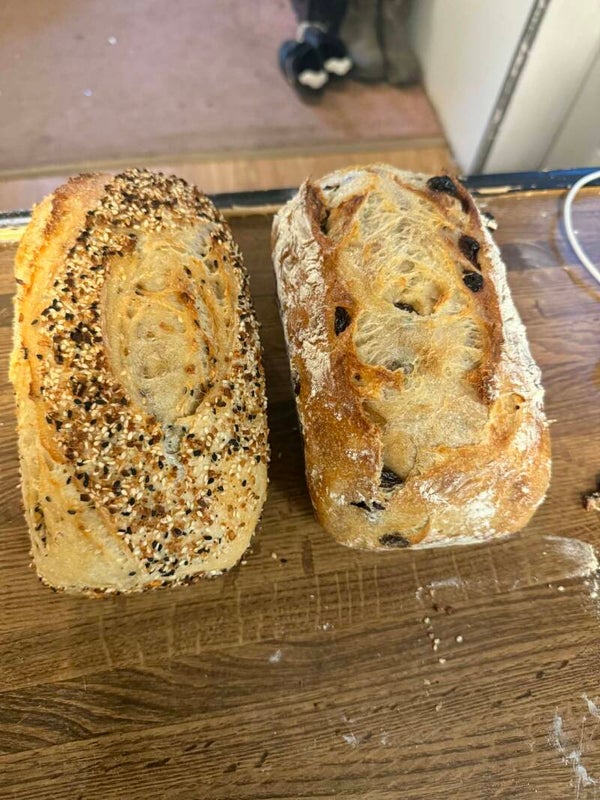 Sourdough with inclusions