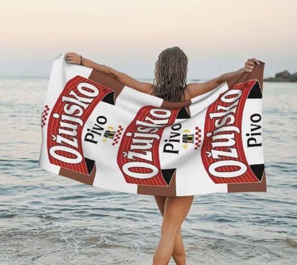 Ozujsko Pivo Strandtuch