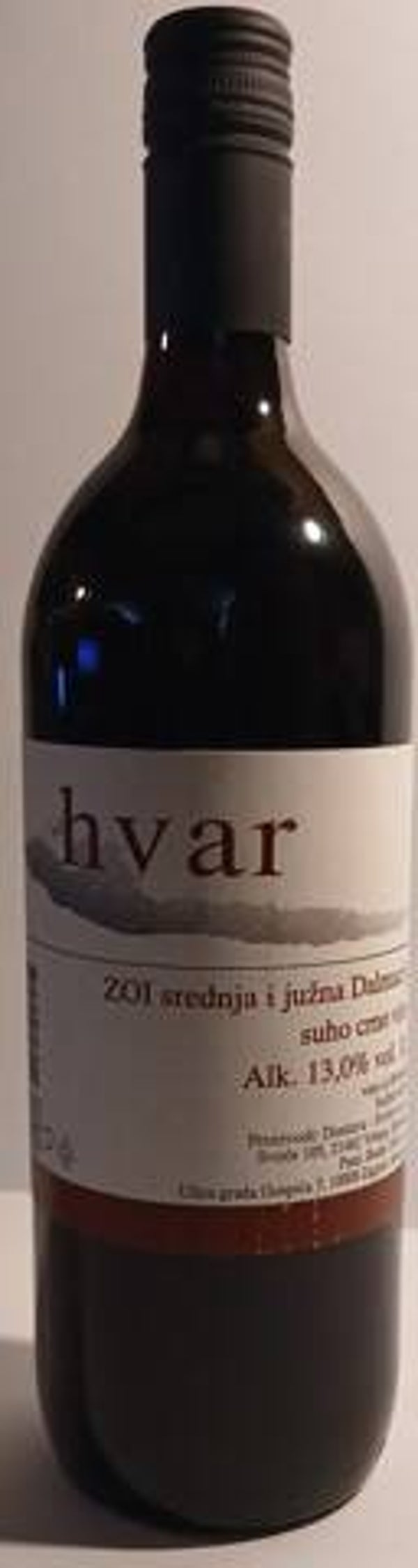 Plavac Hvar, 1,0 L