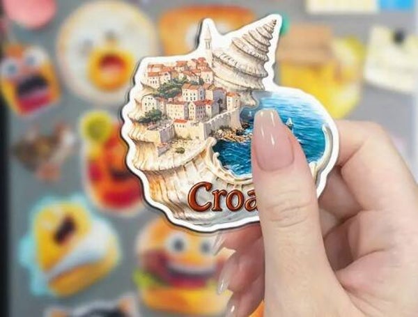 Kroatischer Kühlschrankmagnet