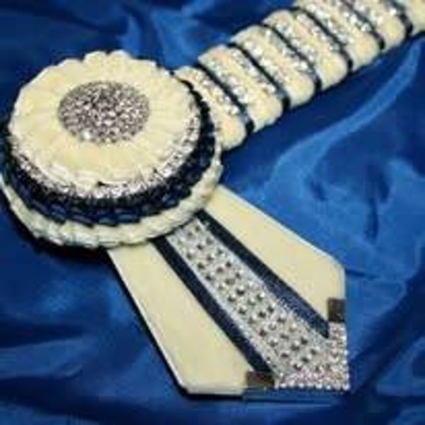 Cream and Black trim