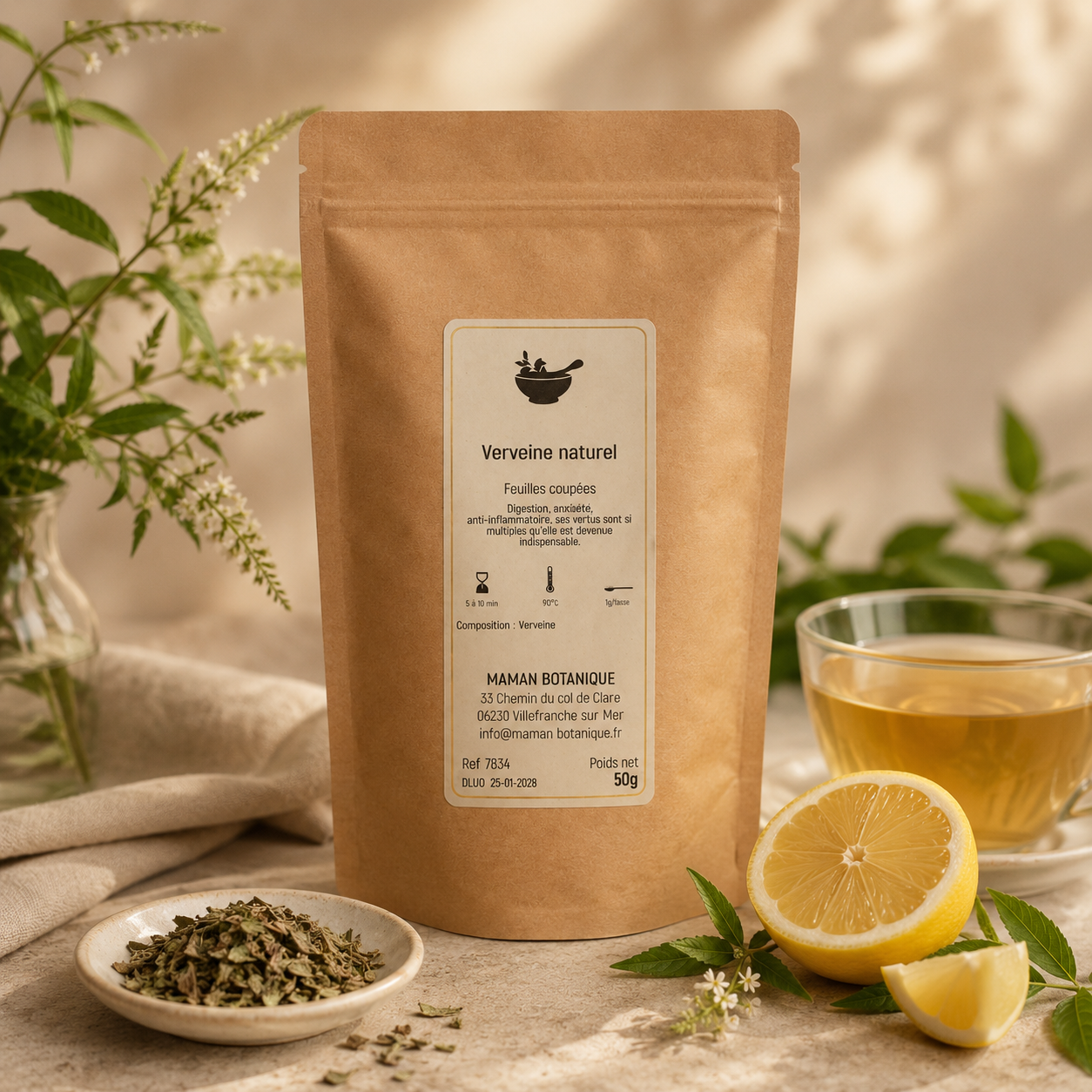 Verveine Odorante Bio – L’Incontournable