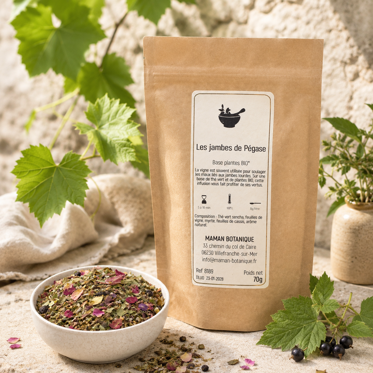 Les Jambes de Pégase – Thé Vert Bio