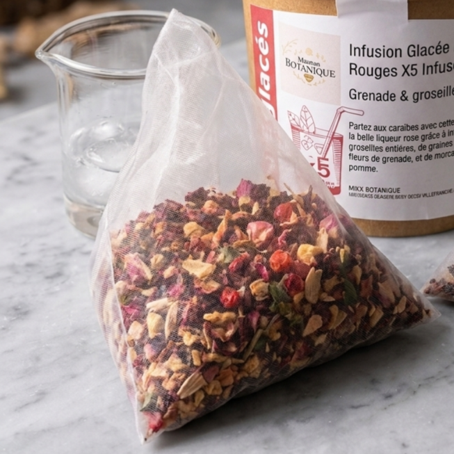 Infusion Glacée Fraise & Sureau 🍓