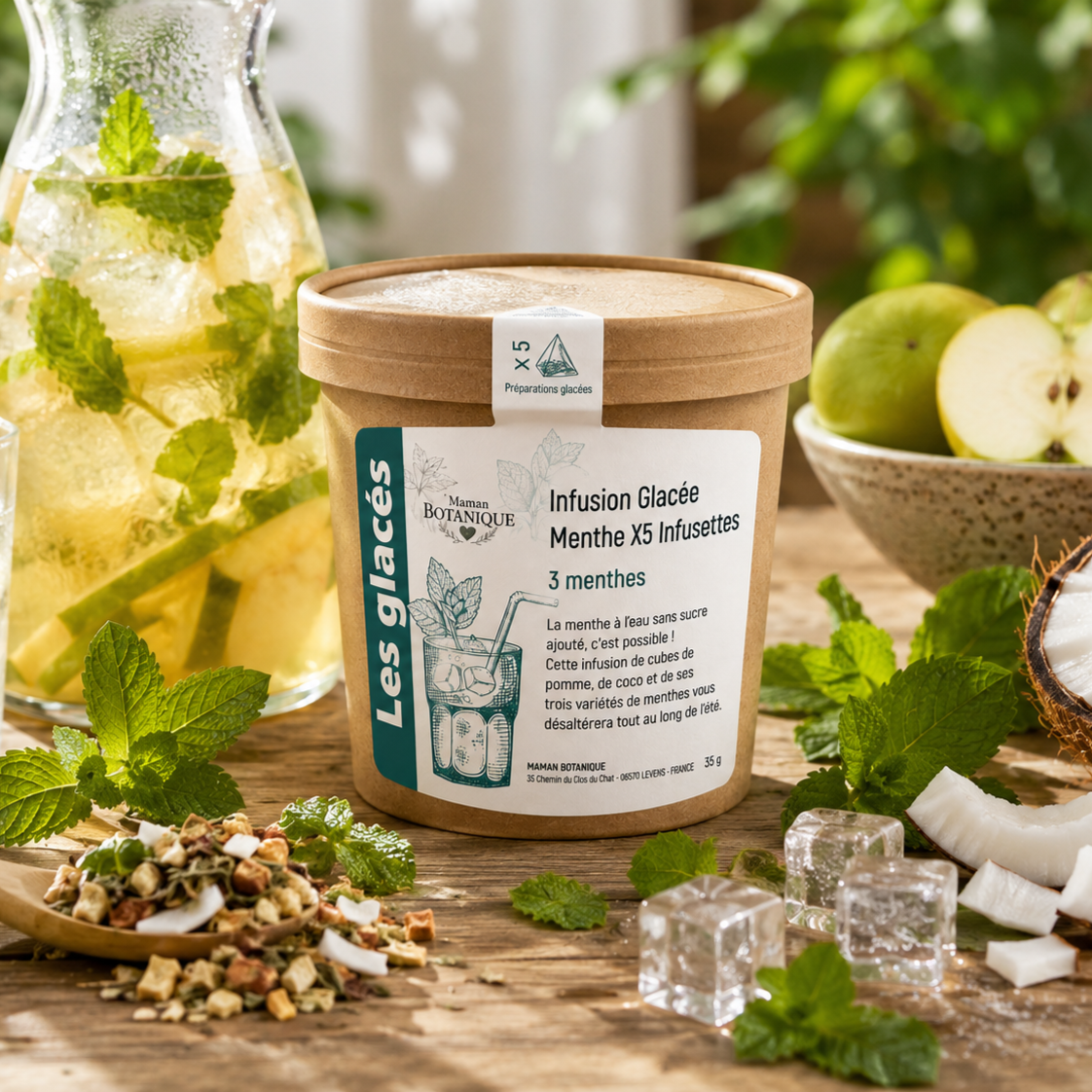 Menthe à l’eau 🥥🥶