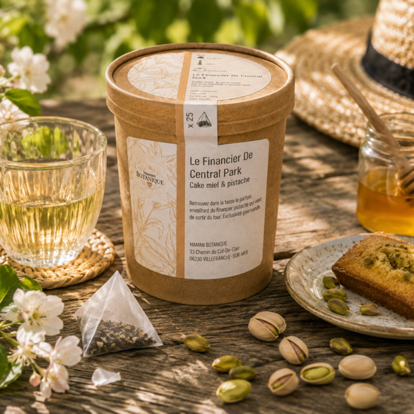 Le Financier de Central Park – Pistache & chocolat blanc