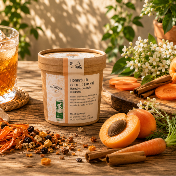 Honeybush Carrot Cake bio