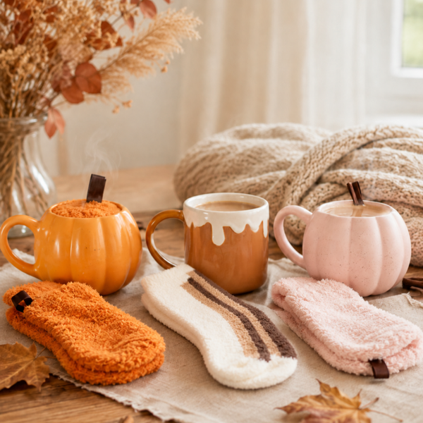 Ensemble mug & chaussettes cocooning