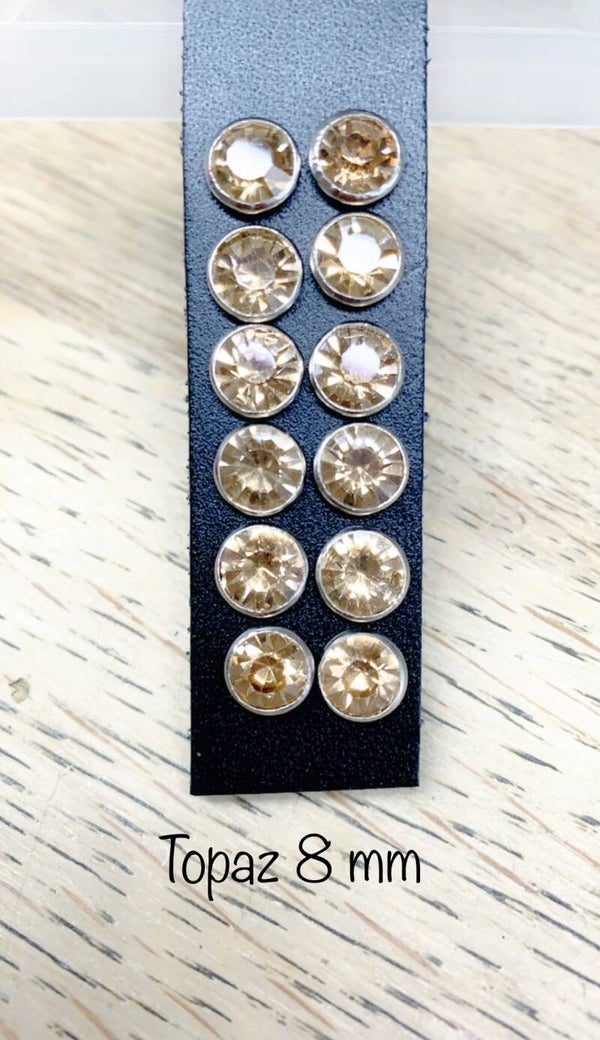 Rivetten topaz 8mm