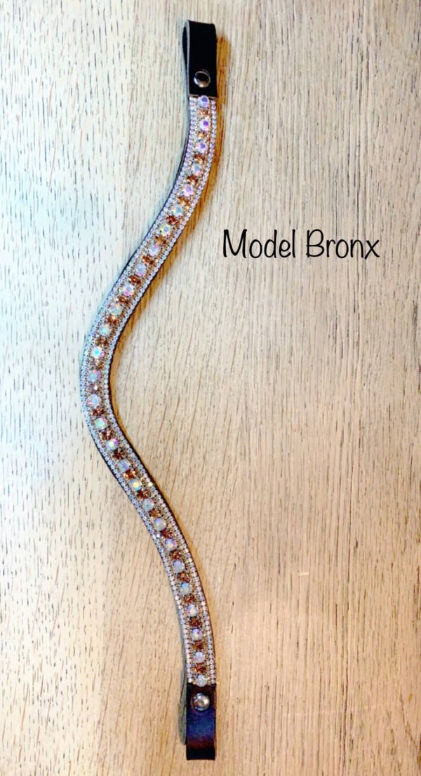Frontriem Model 1,5 cm Bronx