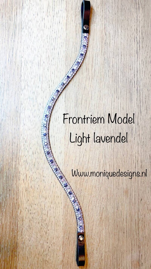 Frontriem 1 cm Model Light lavendel