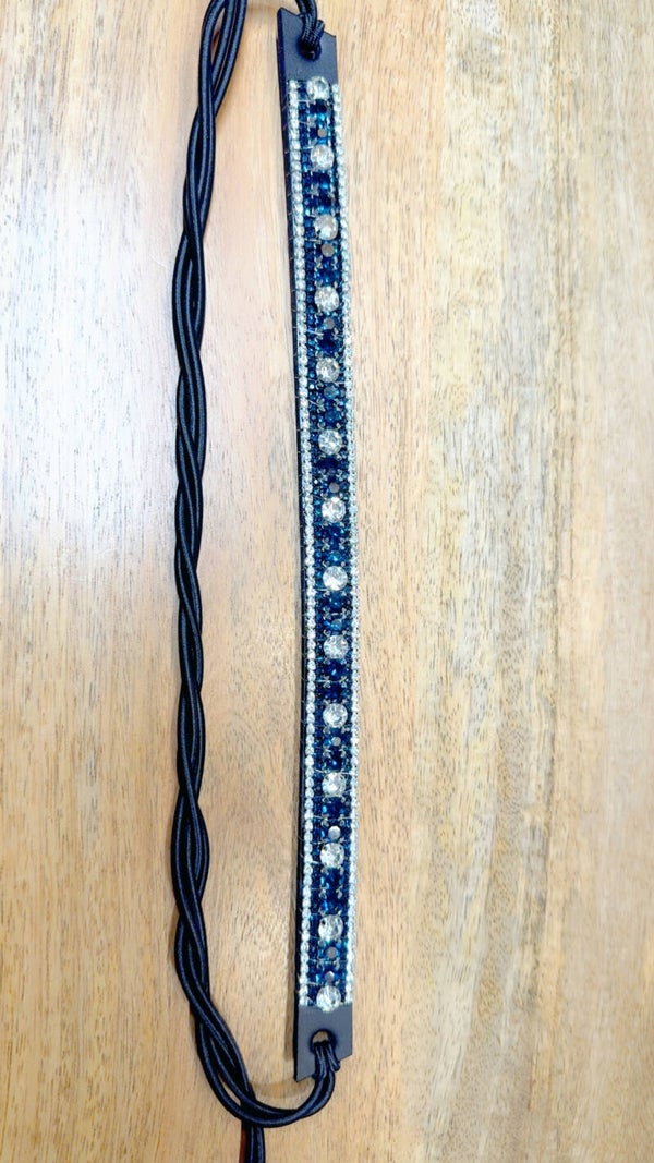 Zadelsieraad Donkerblauw