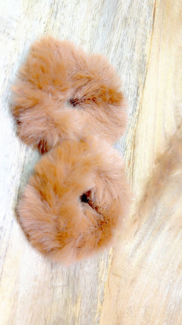 Fluffy donut. Mocca