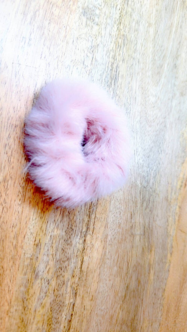Fluffy donut  mid roze