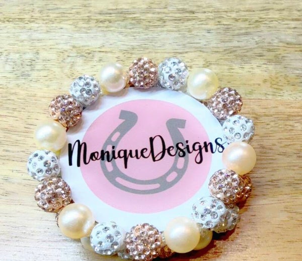 Knotband rosegold