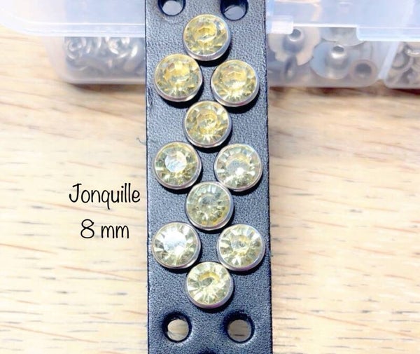 Jonguille 8mm rivetten