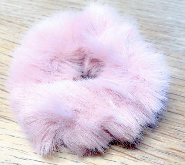 Fluffy donut kleur light amethist