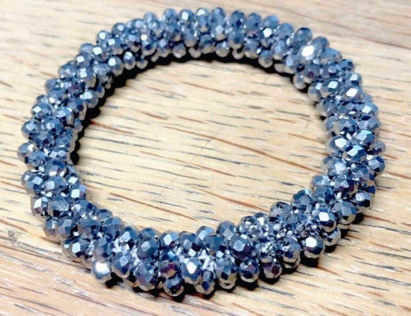 Knotband zilver
