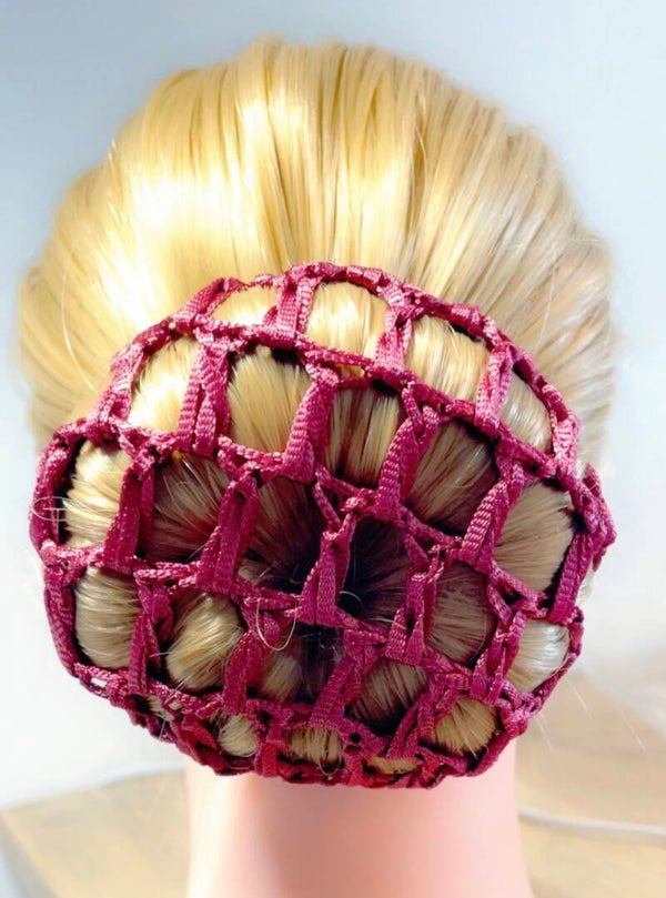 Bordeaux Haarnetje elastisch