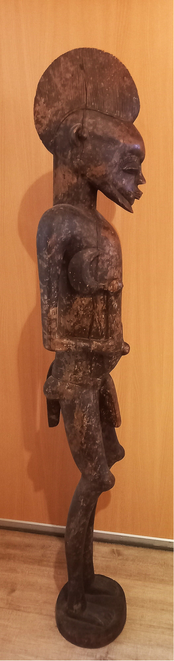 Groot Senufo beeld van staande man