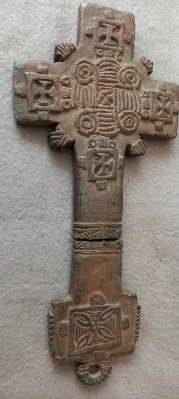 Handkruis van Stten uit Axum Ethiopië