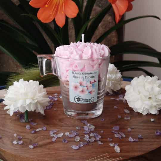 Bougie Fleur de Cerisier