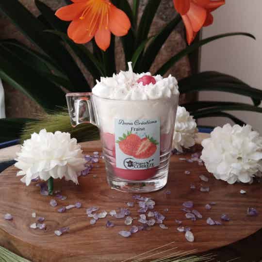Bougie Fraise