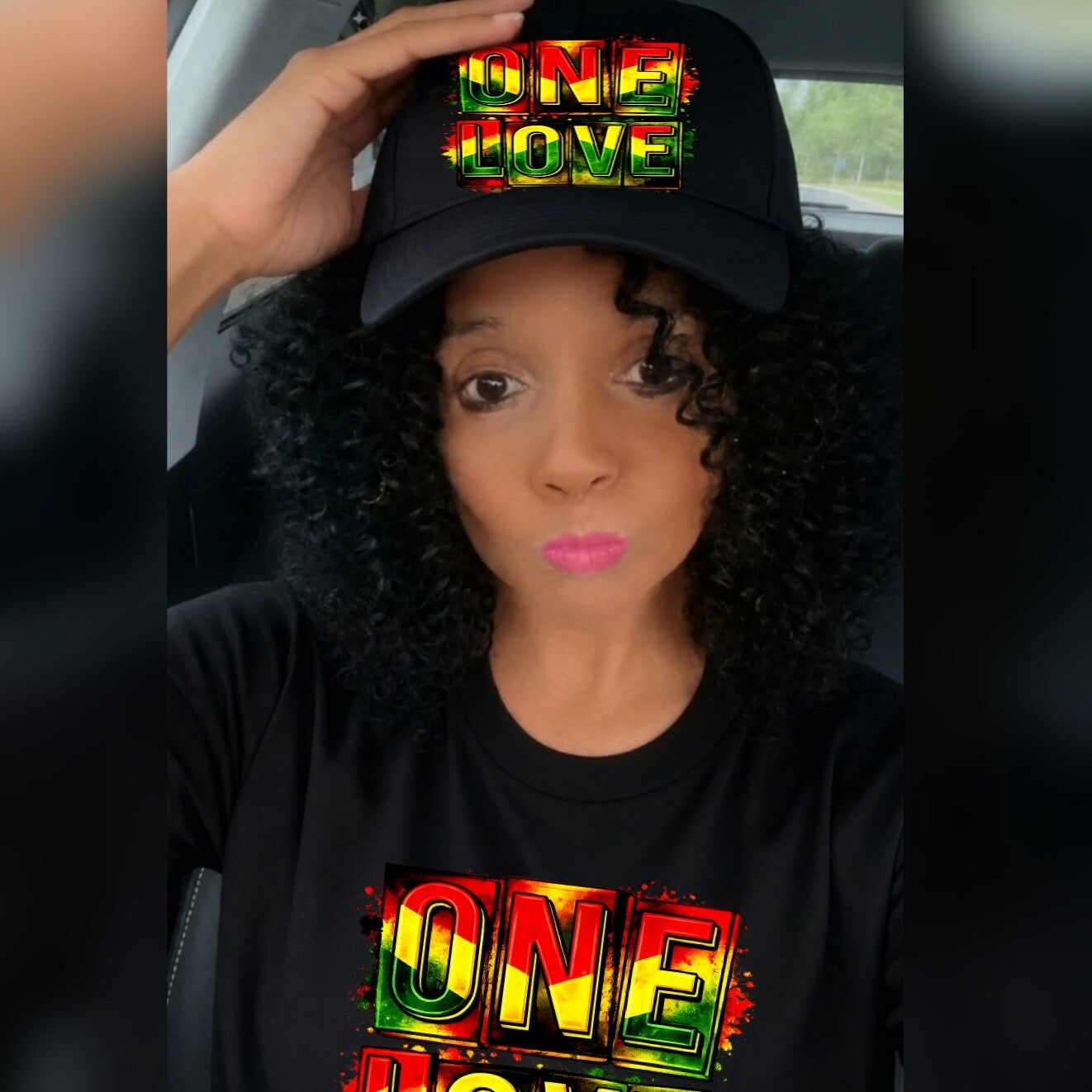 Cap One Love Splatter