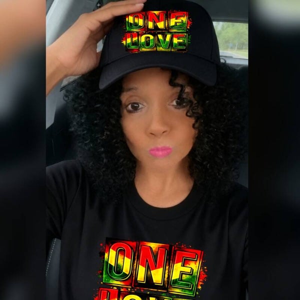 Cap One Love Splatter