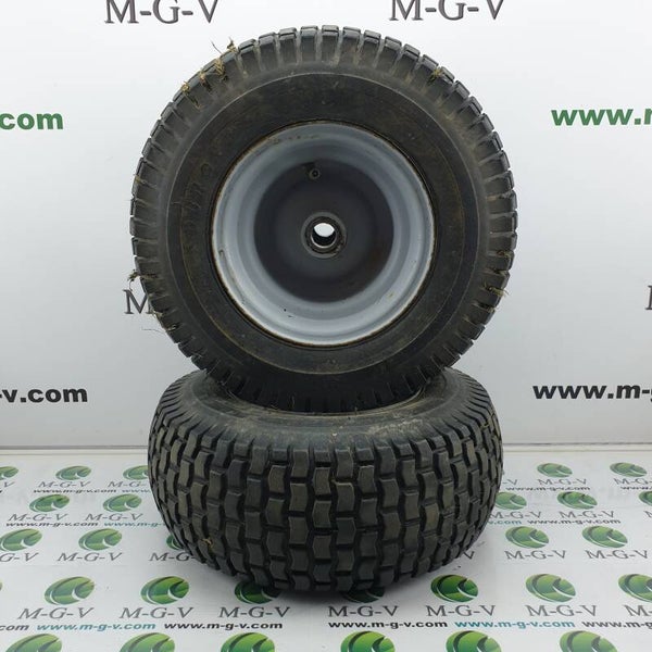Castelgarden TC, TCP, 102, 122 Zwei Vorderräder 13x5.00-6/ gutes Profil, leicht porös, Wellenaufnahme 20mm