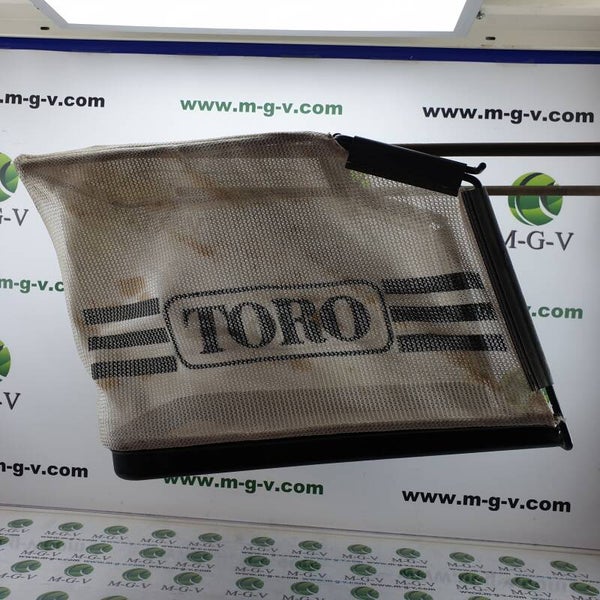 Toro 477 Auffangkorb, Rutsche fehlt,  18-323 (Entnahmelippe)/ 18-321 (Rahmen)/ 18-322 (Grassack)