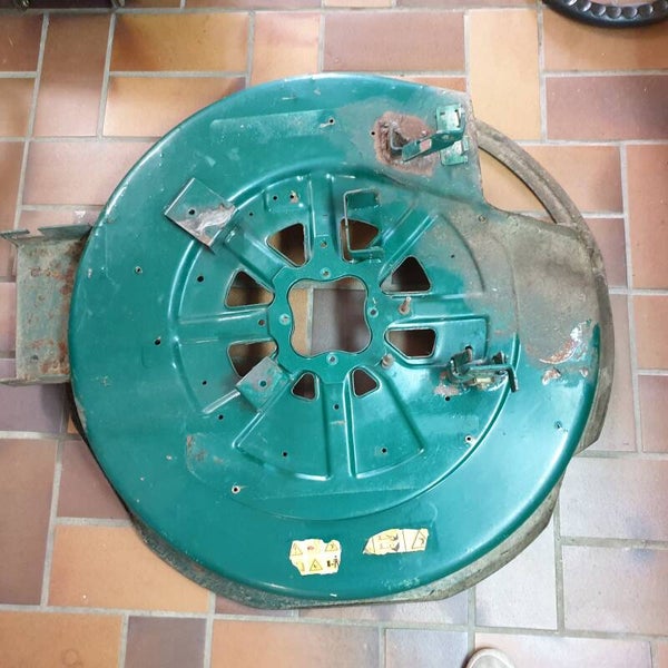 MTD TC7125 Mähwerk 30" 76cm, eine Halterung wurde geschweißt