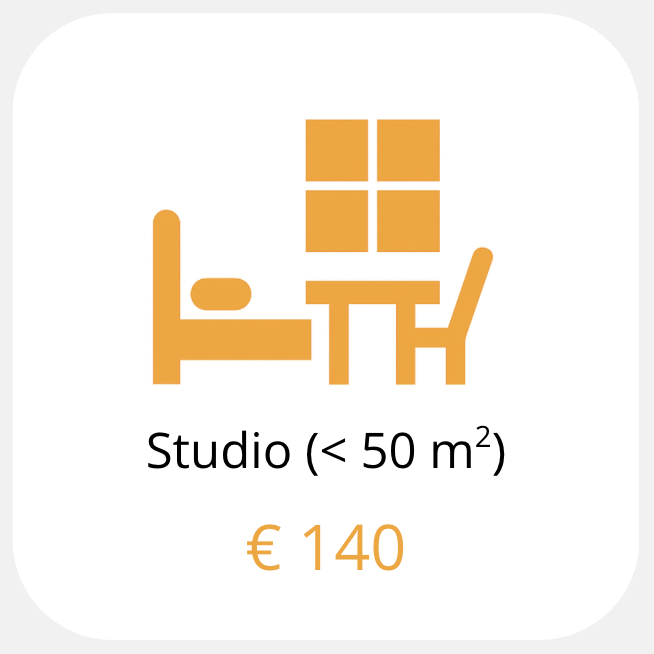 Vaste prijs EPC Studio € 140