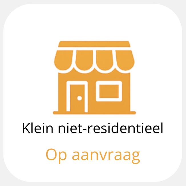 Prijs op aanvraag voor klein niet-residentiële gebouwen