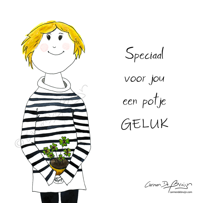 Careltje, een potje geluk, carmendebruijn.com