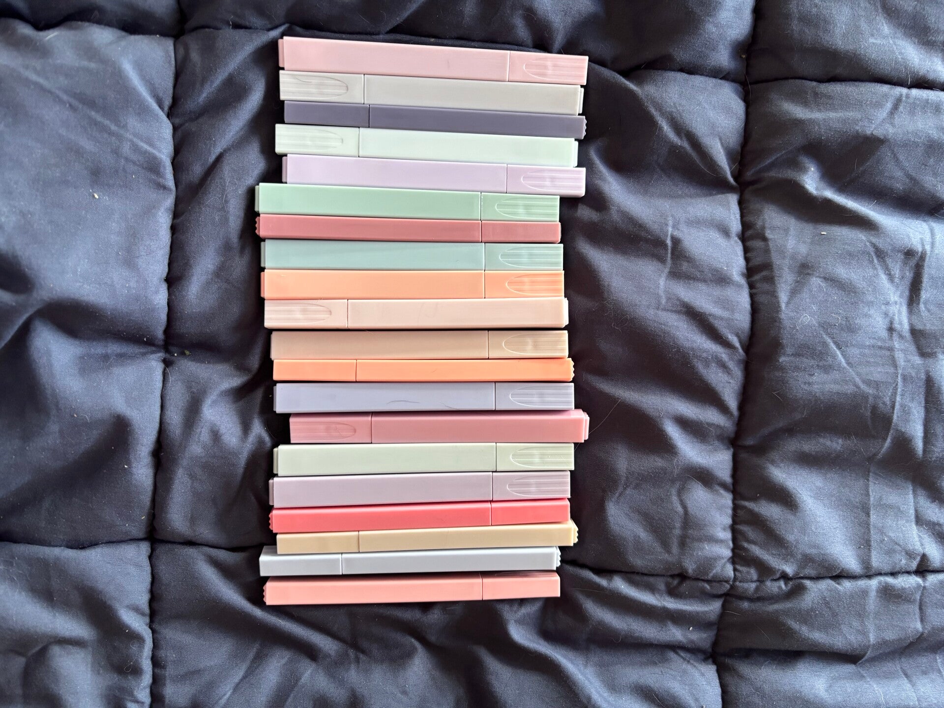 Square Pastel highlighters