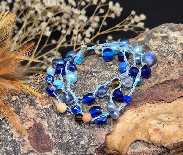 gehaakte wikkelarmband