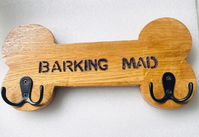 Wooden dog Leash Holders