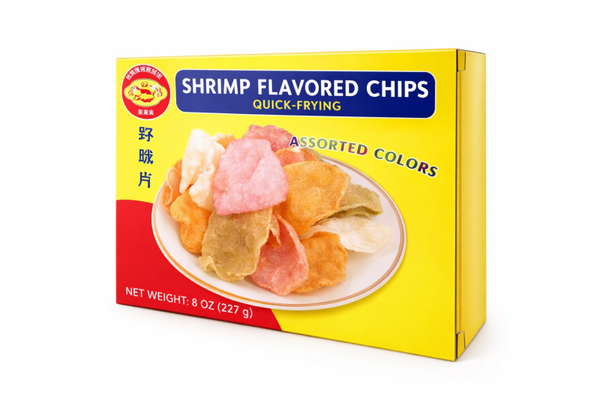 SHRIMP FLAVORED CHIPS COLORS 454GR