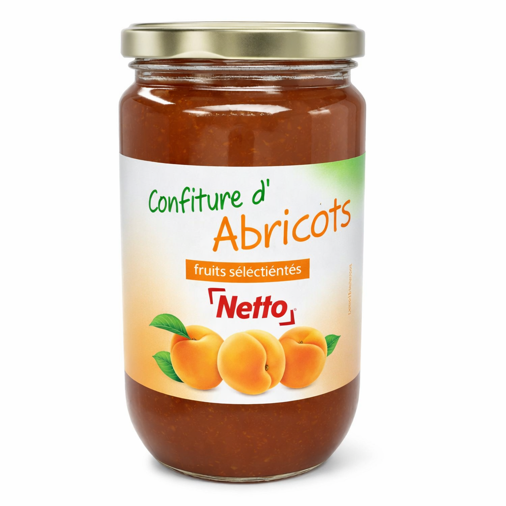 NETTO CONFITURE ABRICOT 1KG