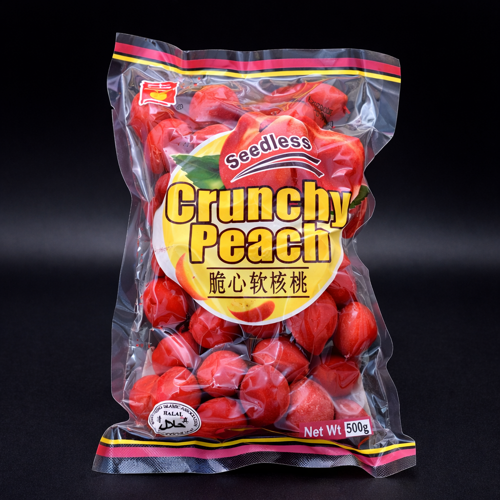 PECHE ROUGE SANS GRAINE 500GR