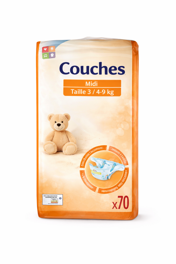 NETTO COUCHES 4-9 KG T3 *70 PPN