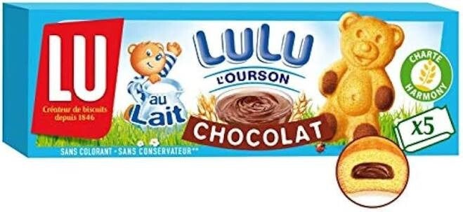 LU OURSON FOURRE CHOCOLAT 150GR