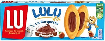 LU BARQUETTE CHOCOLAT 120GR