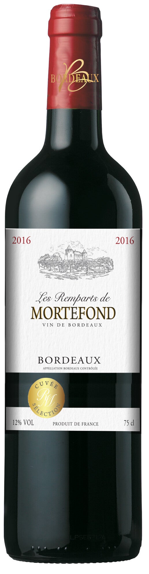 BORDEAUX LES REMPART DE MORTEFOND 75CL